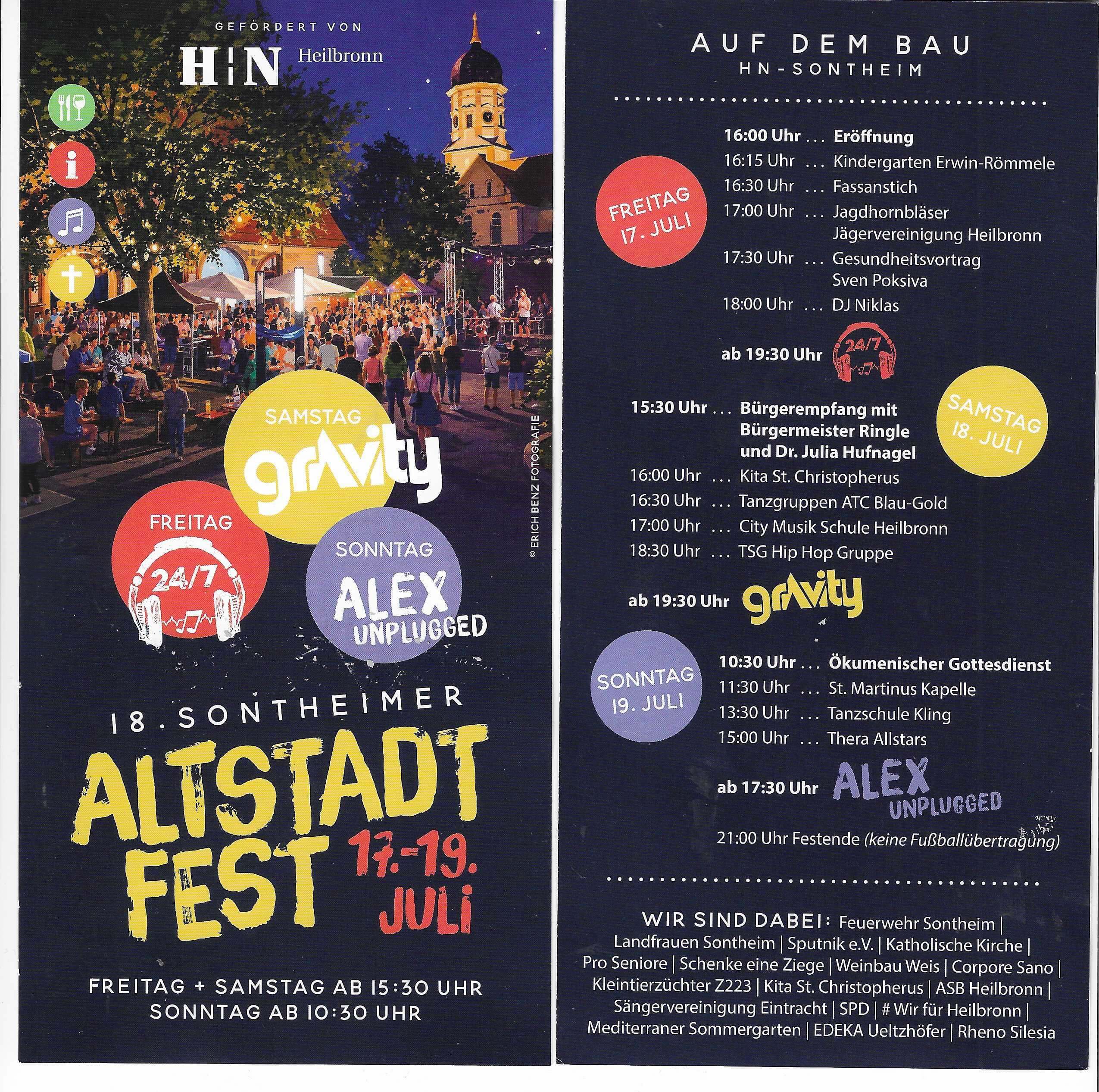 Sontheimer Altstadtfest